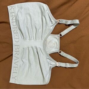 Kindred Bravely Heather Gray Nursing Bra